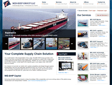 Tablet Screenshot of midship.com